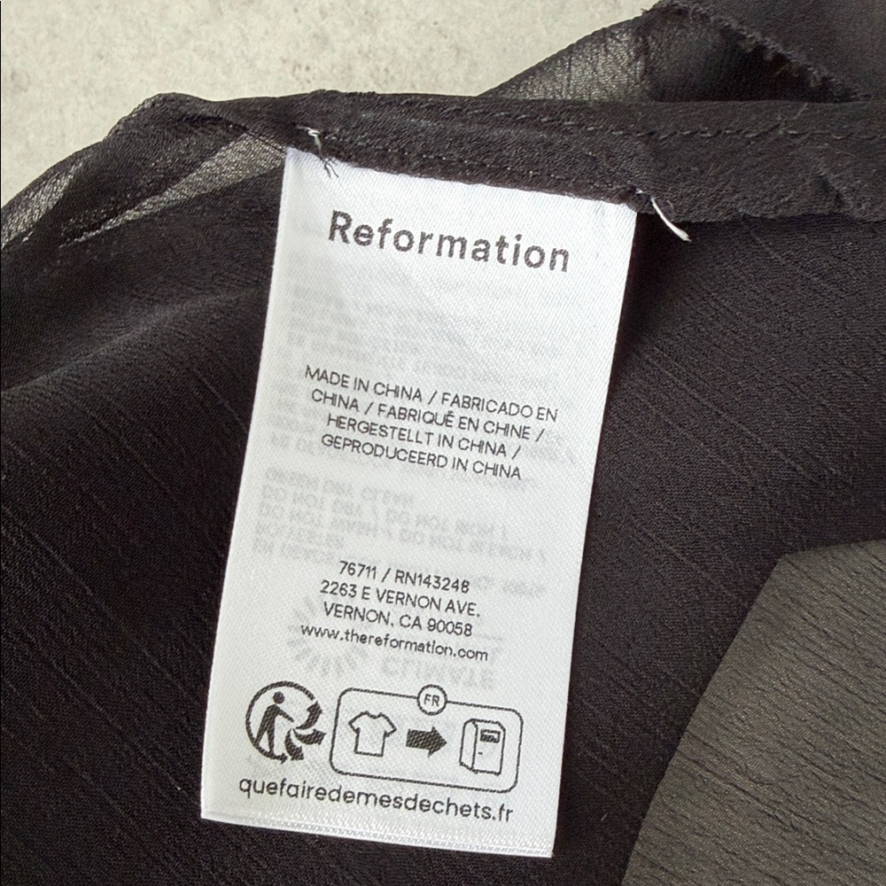 REFORMATION PENELOPE MAXI SKIRT - Picture 5 of 5